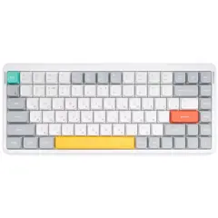 Беспроводная механическая клавиатура QMK Nuphy AIR75v2 Ionic White, RGB, Hot Swap, Brown Switch (AIR75v2-IW-3)