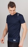 Элитная беговая футболка Nordski Run Dress blue