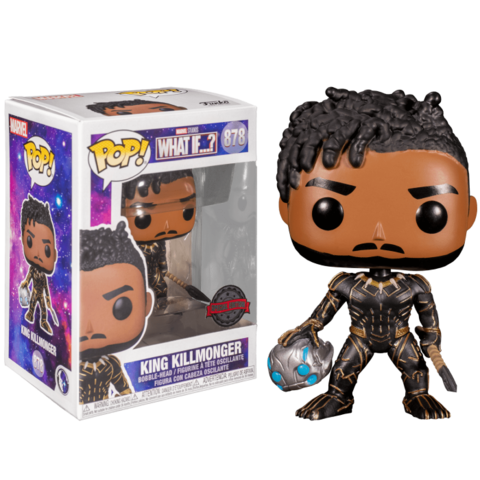 Funko POP! Marvel. What If...? King Killmonger (Exc) (878)