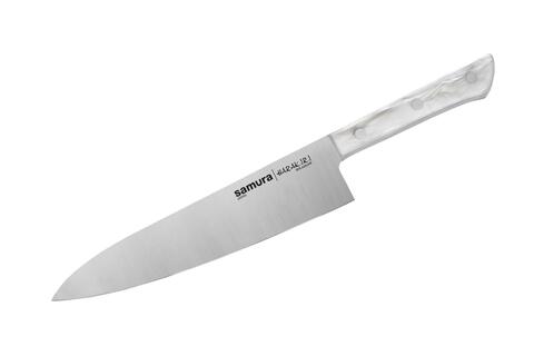 Набор ножей для кухни Samura HARAKIRI / комплект из 3 кухонных ножей (овощной, универсальный, Шеф) SHR-0220AW