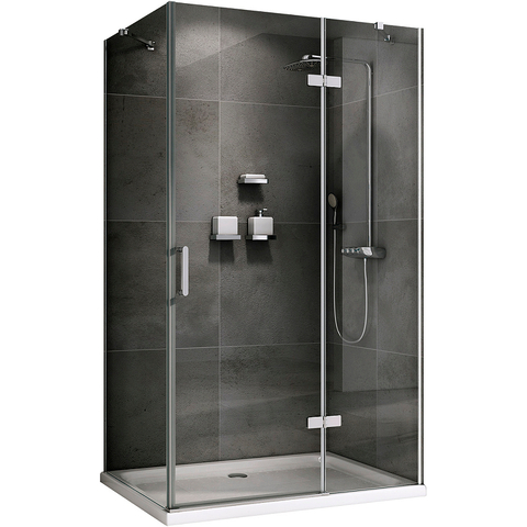 Abber Zart AG08100-S81 Душевой уголок, 100x80x195, цвет: хром