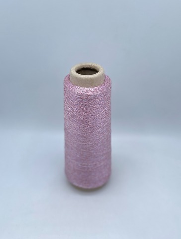Torcitura di Domaso (пр.Италия)art.Tore, 3750м/100гр, 80%Вискоза 20%Полиэстер( люрекс) , цвет- Розовый единорог(15), арт-34529