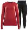 Craft Fuseknit Comfort комплект термобелья женский red-black - 1
