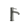 Gessi 316 54407#239 Смеситель для биде на 1 отверстие, с донным клапаном, излив 118мм, цвет: steel brushed 54407#239