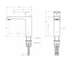 Cezares STYLUS-LS-BORO Смеситель для раковины, цвет: золото