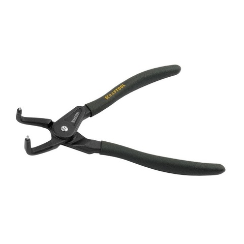 KRAFTOOL 180 мм, изогнутые губки, внешний, съемник стопорных колец (22812-4)