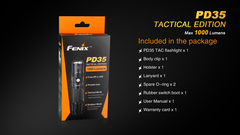 Фонарь Fenix PD35 TAC 1000 люмен