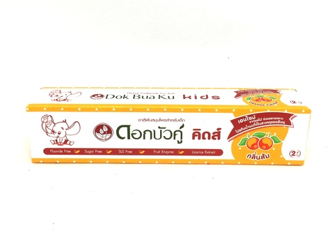 Детская зубная паста с Апельсином (Toothpaste TWL/DBK) Twin Lotus | Твин Лотус 35гр