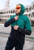 Мужская тренировочная куртка с капюшоном Nordski Pro Tour Hood alpine green-black - 2