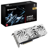 Видеокарта Acer Radeon RX 9070 XT PREDATOR BIFROST WHITE OC (DP.Z4FWW.P02)