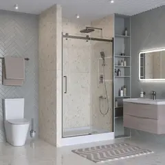 BelBagno MARINO-2-BF-1-110-C-GM Душевая дверь фото