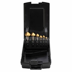 Набор зенковок 90° 6,3-20,5мм DIN335C 3z HSS-G TiN 6шт MASTER-TOOL 102152TPRO