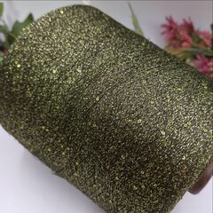 Sequin Lurex люрекс с пайеткой 3000м/100гр 024 Зеленый