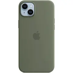 Силиконовый чехол с поддержкой MagSafe Apple Silicone Case для iPhone 14 Plus, Olive (Оливковый)
