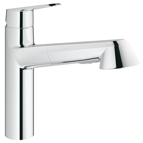 GROHE Eurodisc Cosmopolitan 32257002 Смеситель для мойки с выдвижным изливом