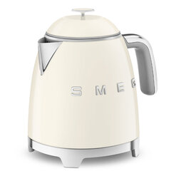 Чайник электрический Smeg KLF05CREU, 0.8 литра, 1400 Вт, цвет кремовый