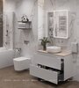 Aquanet 332546 Тумба с раковиной Джейн 60 цв.белый матовый (раковина Flat) (332546)