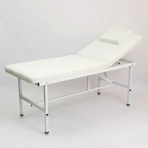 Cтол стационарный косметологический Masscomplekt 190/70 с регулировкой высоты от производителя с доставкой по России курьером до адреса