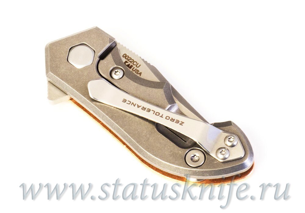 Нож Zero Tolerance 0022CU ZT0022 CU CPM 20CV