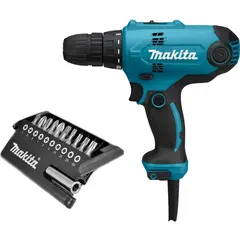 Сетевая дрель-шуруповёрт Makita DF0300X2