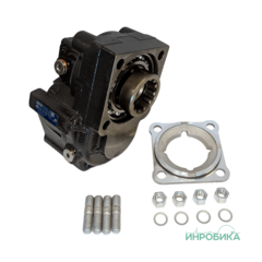 Коробка отбора мощности ISO для КПП ZF со смещением 500 Нм 1:1 с пневматическим включением 01008400179