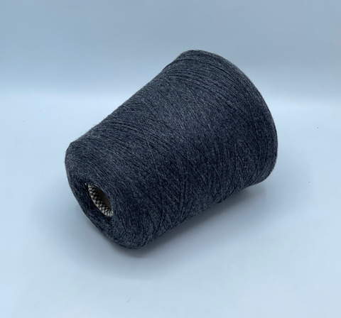 Cariaggi, Cashmere, 2/28 1400м, 100%Кашемир, Темно-серый меланж, 41518