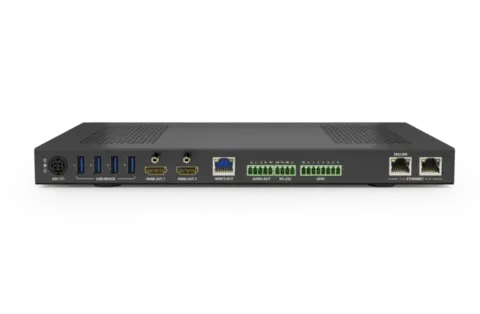 Презентационный коммутатор 4×3 4K60 с выходом HDBaseT 3.0 WyreStorm MX-0403-H3-MST