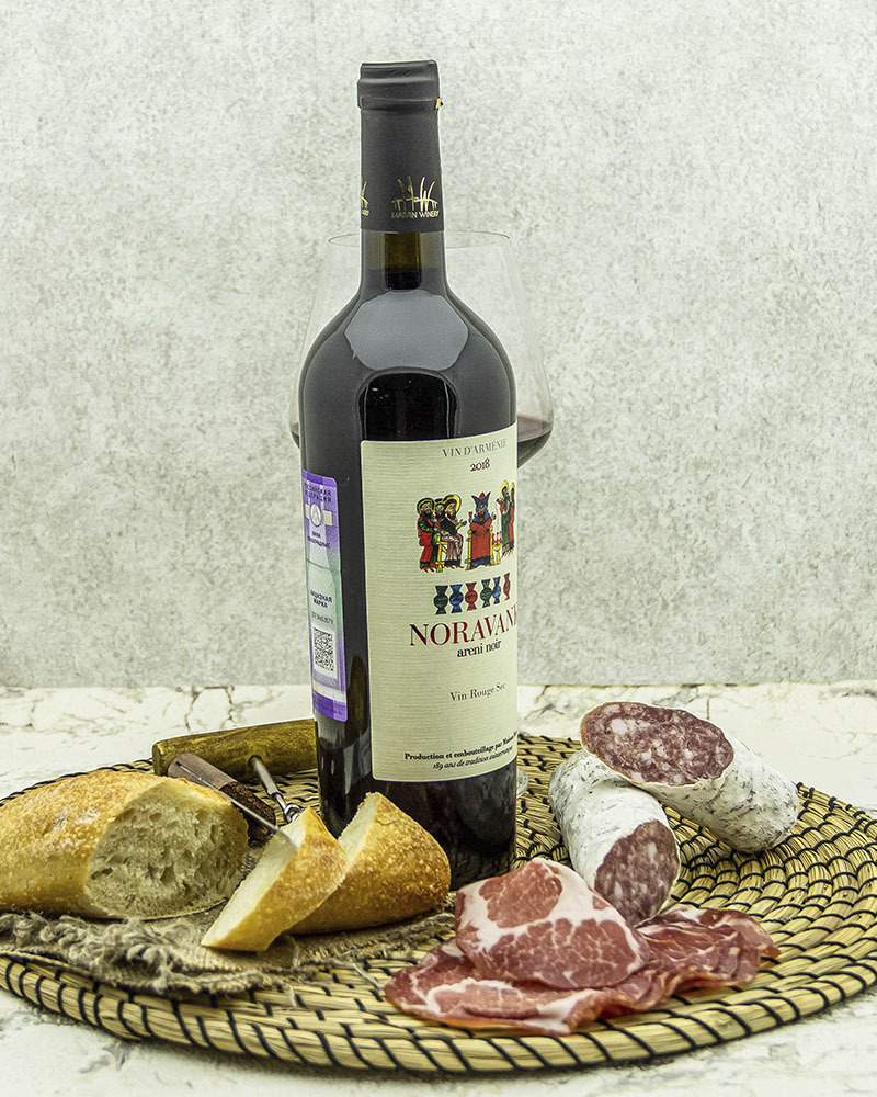 Вино Maran Winery Нораванк Красное Сухое 2018 г.у. 14% 0,75 л, Армения