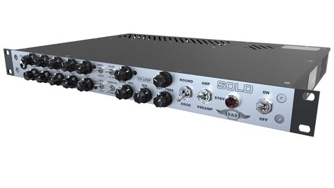 Гитарный ламповый усилитель модели SOLO 50W Silver - Вид 1