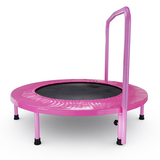 Батут с поручнем DFC JUMPFIT 36'' розовый фото №2