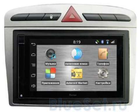 Parrot ASTEROID Smart Peugeot 308/408/RCZ grey