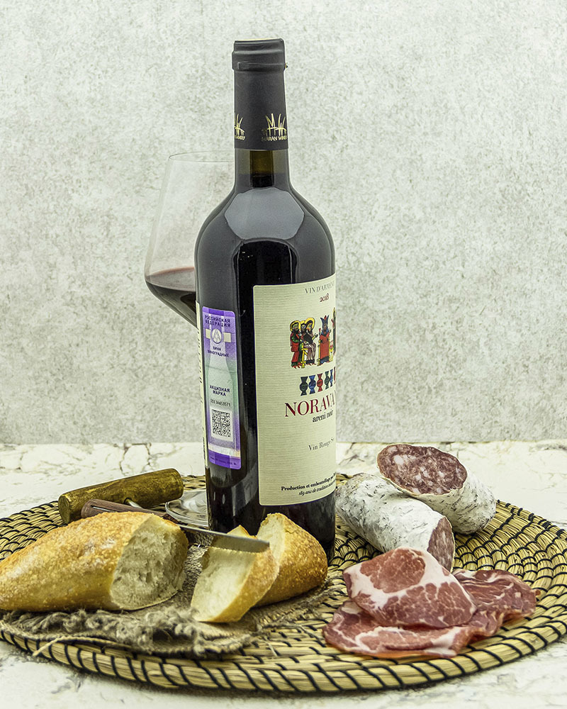 Вино Maran Winery Нораванк Красное Сухое 2018 г.у. 14% 0,75 л, Армения