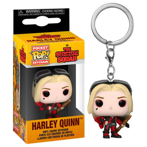 Брелок Funko POP! DC. The Suicide Squad: Harley Quinn (Bodysuit)