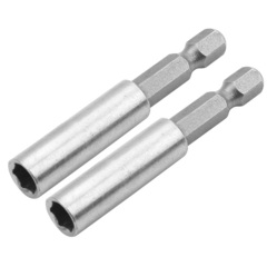TOLSEN (TT77861) Набор держателей вставок (бит) 1/4", 60 мм, магнитных, для шуруповерта, 2 предмета