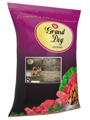Grand dog корм сухой для взрослых собак мелких пород говядина лион премиум класс