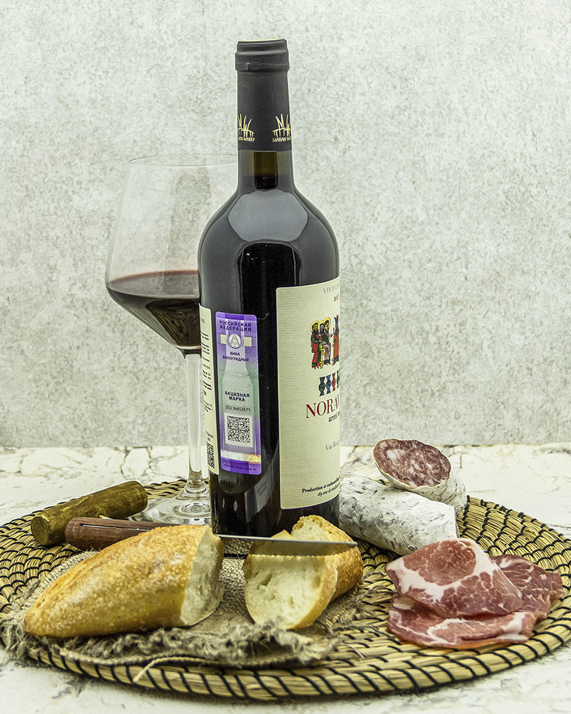 Вино Maran Winery Нораванк Красное Сухое 2018 г.у. 14% 0,75 л, Армения