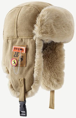 Шапка-ушанка Skully Trapper LFM-168 khaki