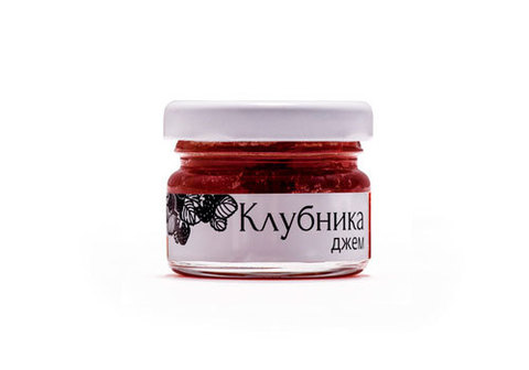 Джем "Русский лес" клубника, 25г