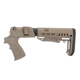 Телескопический приклад на Mossberg, DLG Tactical налево