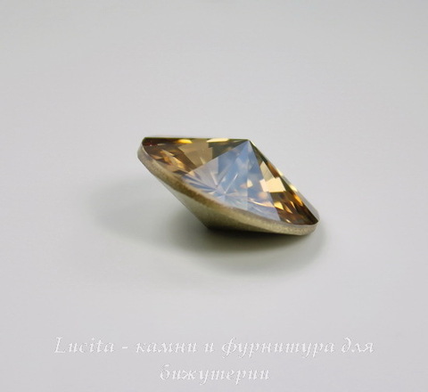 1122 Rivoli Ювелирные стразы Сваровски Crystal Golden Shadow (14 мм)