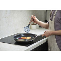 Лопатка с прорезями smartchef, 32 см, капучино-графит