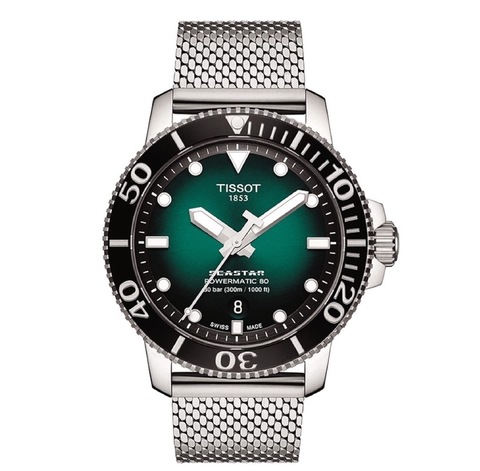 Наручные механические часы Tissot Seastar 1000 Powermatic 80 T120.407.11.091.00