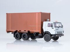 KAMAZ-53212 with a 20-foot container 1:43 PAO KAMAZ