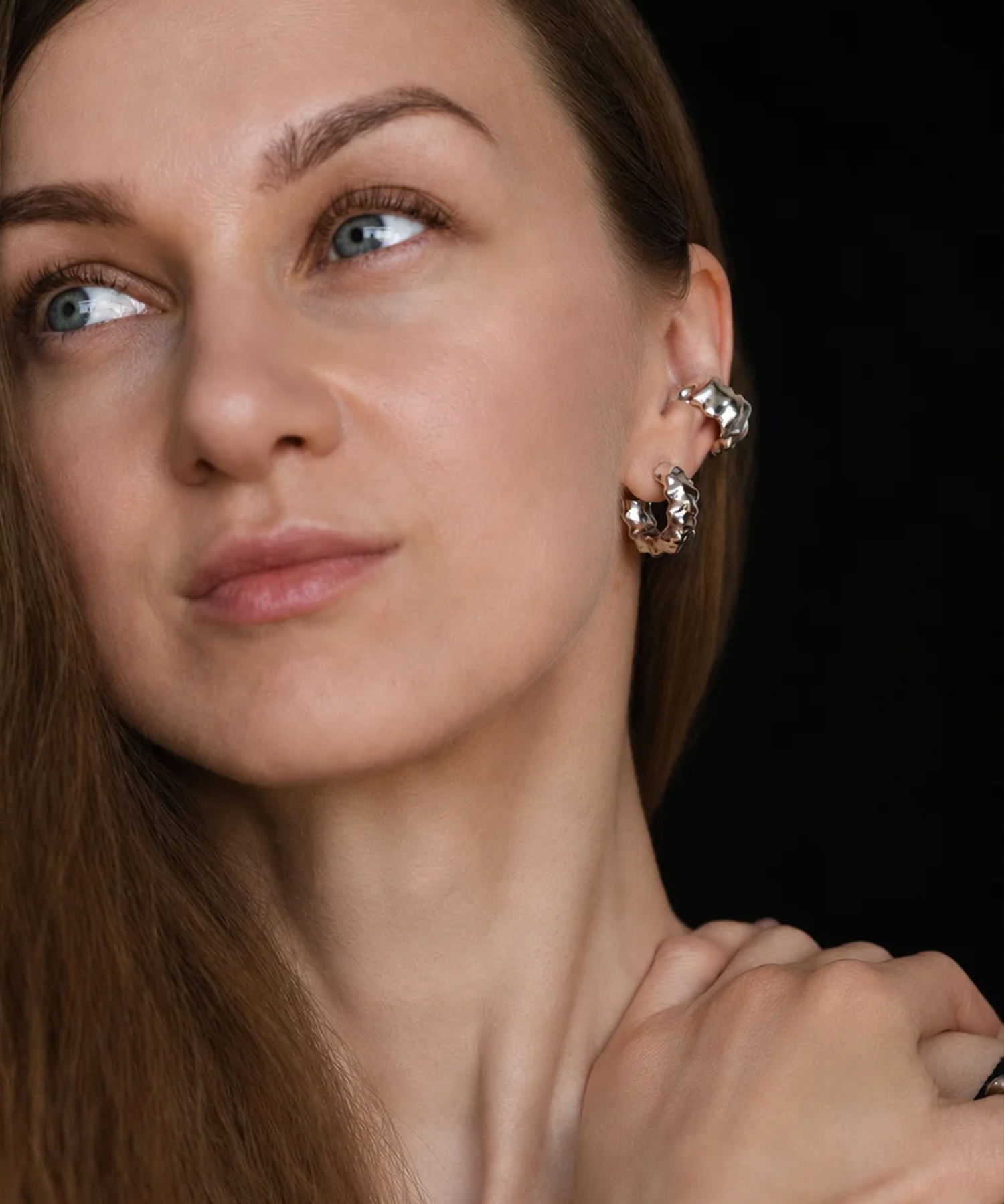 Серьги ПИКНИК silver
