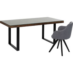 Стол Conley Black 180x90 см