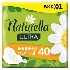 Прокладки женские гигиенические NATURELLA Ultra Camomile Normal Quatro 40шт