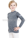 Комплект термобелья из шерсти мериноса Norveg Soft Grey детский