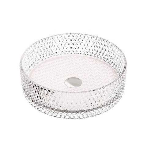 Ceramica Nova Cristal CN6061 Умывальник чаша накладная круглая, 36x36, цвет: розовый