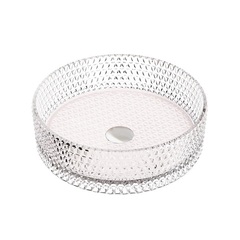 Ceramica Nova Cristal CN6061 Умывальник чаша накладная круглая, 36x36, цвет: розовый фото