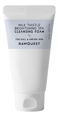 RAWQUEST Пенка для умывания с экстрактом расторопши - MILK THISTLE BRIGHTENING SPA AMPOULE,150 мл
